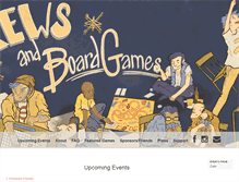 Tablet Screenshot of brewsandboardgames.com